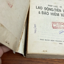 II Tìm Hiểu Pháp Luật: Pháp Luật Về Lao Động • Tiền Lương Và Bảo Hiểm Xã Hội - 1992 507866