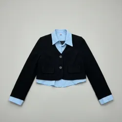 Áo khoác phối sơ mi 864694