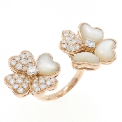 Nhẫn Mẹo Ngọc Trai K18PG - Hàng hiệu Chính hãng