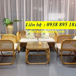 Sofa mây tự nhiên phòng khách bảo hành 12 tháng 365795