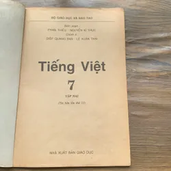 Tiếng Việt 7, tập 2, in năm 1999 714021