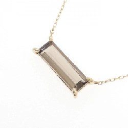 K10YG Đá quý khói Necklace - Hàng hiệu Authentic 860720