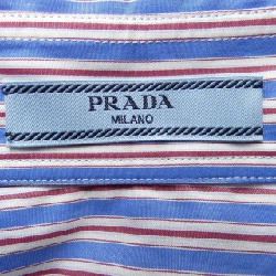 Áo sơ mi sọc Prada P488HG SOOO 16PF 633719