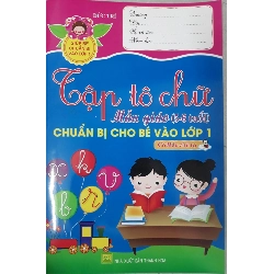 Tập Tô Chữ Cái Mẫu Giáo 5-6 Tuổi - Cỡ Mẫu Chữ To