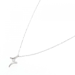 K18WG Dây chuyền kim cương 0.050CT - Hàng hiệu Authentic 861468