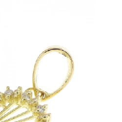 K18YG Mặt dây chuyền hình trái tim ngọc trai Mabe - Hàng hiệu Chính hãng 863253