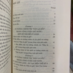 TƯ TƯỞNG CHÍNH TRỊ LẤY DÂN LÀ GỐC TRONG LỊCH SỬ VIỆT NAM 531970