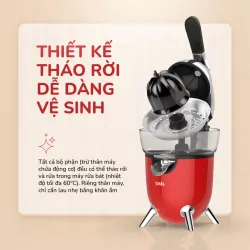 Máy vắt cam điện tự động UNIE UECJ-666R - Vắt kiệt nước, dùng siêu 🍊 727459