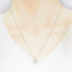 K18WG Hoa Hồng Kim Cương Dây Chuyền 0.30CT - Hàng hiệu Chính hãng 863380