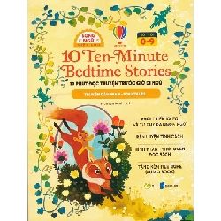(TẶNG BOOKMARK) 10 phút đọc truyện trước giờ đi ngủ (song ngữ) - Truyện dân gian - Usborne - 2024, Thiếu nhi, Văn học nước ngoài