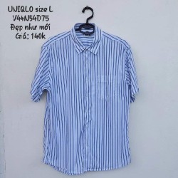 Sơ mi công sở Uniqlo sang trọng.
Size L 65-75kg. 20119