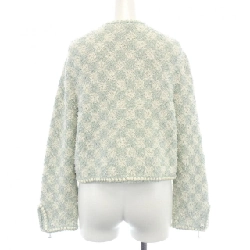 【Mã giảm giá】Áo khoác không cổ CHANEL 643366