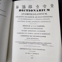 DICTIONARIUM ANAMITICO LATINUM | J.L.Taberd 500141