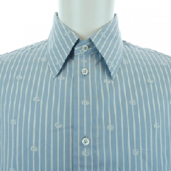 Gucci GUCCI Áo sơ mi cotton GG Stripe Fil Coupe 625888 ZAFXS - Hàng hiệu Chính hãng 896657
