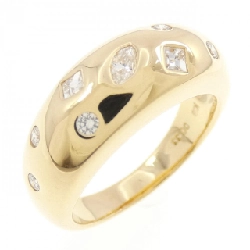 Nhẫn kim cương K18YG 0.33CT - Hàng hiệu Authentic