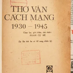 THƠ VĂN CÁCH MẠNG 1930 - 1945 1044656