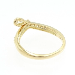 Nhẫn kim cương K18YG 0.31CT 667671