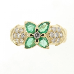 Nhẫn Emerald K18YG 0.53CT - Hàng hiệu Chính hãng 852291