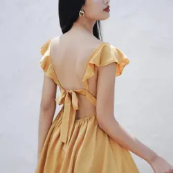 Đầm lụa hiệu WEARVAST size S newtag  609657