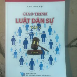 Sách giáo trình Luật Dân Sự Tập 1 và Tập 2 - Nguyễn Ngọc Điện 756966