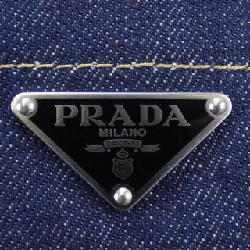 Áo sơ mi denim selvedge logo tam giác PRADA GEC068 S212 15C7 S/S - Hàng hiệu Chính hãng 893918
