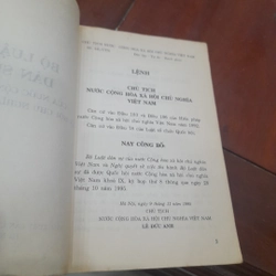 BỘ LUẬT DÂN SỰ của Nước CHXHCN Việt Nam (năm 1995) 474082