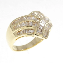 Nhẫn kim cương K18YG 1.00CT - Hàng hiệu Authentic