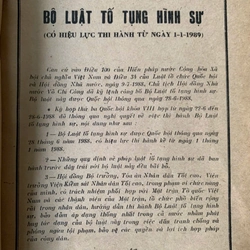 Luật Tố tụng hình sự _ 1988 _ Sách Luật Việt Nam 536412