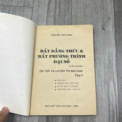 Bất đẳng thức và bất phương trình đại số. 2b3 527728