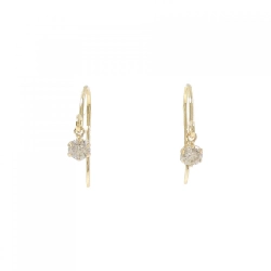 K18YG Bông tai kim cương 0.15CT - Hàng hiệu Chính hãng