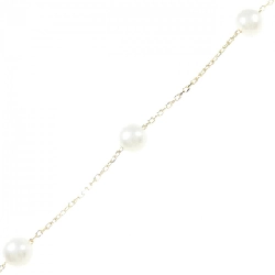 K18YG Vòng tay ngọc trai nước ngọt - Hàng hiệu Authentic