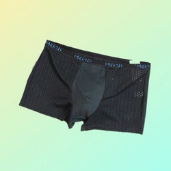 Quần lót boxer cotton thun lạnh dạng lưới 307344