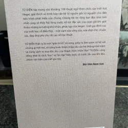 Từ điển triết học Hegel Michael Inwood 752527