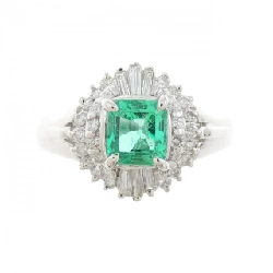 Nhẫn Emerald PT900 0.39CT 667425