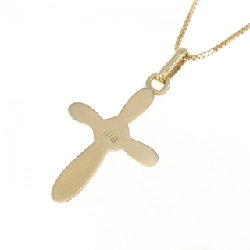 K18YG Dây chuyền hình chữ thập - Hàng hiệu Chính hãng 863711