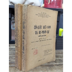 Cổ luật việt nam và tư pháp sử diễn giảng - Vũ Văn Mẫu 121365