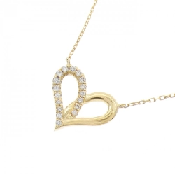 Mặt dây chuyền nửa trái tim Aker Filouge 0.08CT - Hàng hiệu Authentic 842396