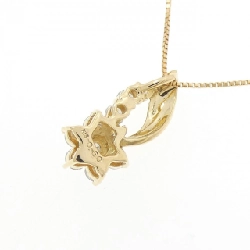 K18YG Hoa Kim Cương Dây Chuyền 0.50CT - Hàng hiệu Chính hãng 863484