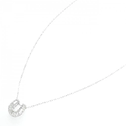 K18WG Mặt dây chuyền hình móng ngựa kim cương 0.20CT - Hàng hiệu Chính hãng 860166