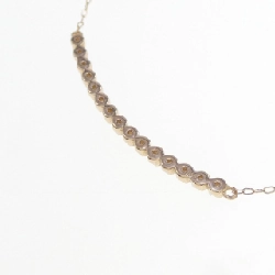 K18PG Dây chuyền kim cương 0.10CT - Hàng hiệu Chính hãng 860148