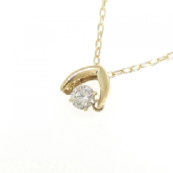 K18YG Dây chuyền kim cương 0.10CT - Hàng hiệu Chính hãng 856810