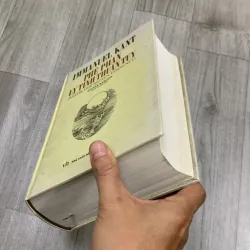 Phê phân lý tính thuần tuý - immanuel kant. 7a4 783446