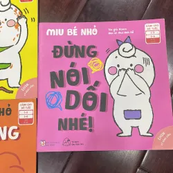 MIU BÉ NHỎ : sách dạy kĩ năng sống cho trẻ mẫu giáo : bộ 5 cuốn  1034666