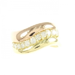 Nhẫn kim cương K18YG/K18PG 0.33CT 671408