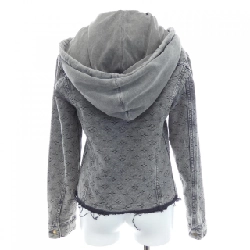 Áo khoác denim hiệu LOUIS VUITTON với hiệu ứng vintage - Hàng hiệu Authentic 816316