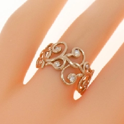 Nhẫn kim cương K18PG 0.10CT - Hàng hiệu chính hãng 853786