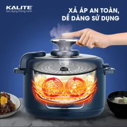 Nồi áp suất điện KALITE KPC4066 4in1 2 lớp Ceramic siêu chống dính 732515