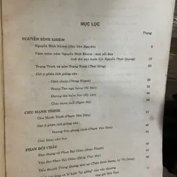 Nguyễn bỉnh khiêm - chu mạnh Trinh-  Phan bội châu  737722