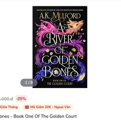 A River Of Golden Bones (Hardcover) - A.K. Mulford