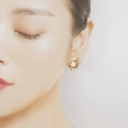 K10YG Bông tai ngọc trai Akoya 7mm - Hàng hiệu Chính hãng 867823